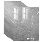 Panneau Mural en Pet Autocollant 3D - Effet Carrelage Marbre - Imperméable, Anti-Humidité, Facile à Nettoyer - pour la Rénovation et la Protection des Salles de Bain & Cuisines - 10 Panneaux 30x60 cm