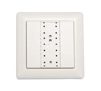 Panneau mural LED Connect KNX SR-KN9551K2 avec boutons poussoirs