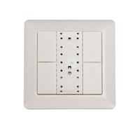 Panneau mural LED Connect KNX SR-KN9551K4 avec boutons poussoirs
