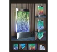 Panneau mural LED Mur d'eau Mur de bulles d'eau Waterwall 80x160cm Nouveau