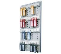 Durable Organisateur de clés KEY BOARD 24 - 1956 195610 Nombre de crochets 24 argent