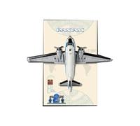 Panneau mural pour Lego 11378 Concorde - Support mural pour ensemble de construction Concorde - 60 x 120 cm (11378 A)