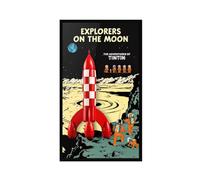 Panneau mural pour Lego 21367 Moon Rocket Adventure - Montage mural - Seulement tableau d'affichage compatible avec Lego 21367 (cadre photo (sans lumière))