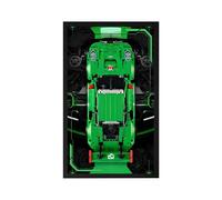 Panneau mural pour Lego 42222 42223 42224 Supercar, compatible avec cadre de présentation de voiture Lego, idées pour les amateurs de montage mural Lego - 33 x 2 x 53 cm, cadre uniquement (42224)