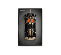 Panneau mural pour Lego 42232 Racing Building Set - Support mural - Seul tableau d'affichage compatible avec Lego 42232 (cadre photo A)