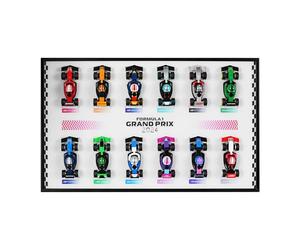 Panneau Mural pour Lego 71049 F1 Voiture de Course (modèles Non Inclus) Support Mural pour Lego 71049 Modèle Collector Gain de Place Décoration créative de la Maison