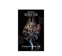 Panneau mural pour Lego 75389 Millennium Falcon - Support mural pour voiture de course - Cadeau idéal pour les amateurs de modèles - 50 x 80 cm (75389 A)