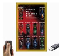 Panneau mural pour Lego 77242-77251 F1 voiture de course, cadre mural compatible avec Lego 77243 77249 77250, idées cadeaux pour ventilateurs de montage de voiture (modèle non inclus) (télécommande