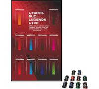 Panneau mural pour Lego 77242-77251 F1 Voiture de course - Support mural pour kit de construction de voiture de course - 50 x 80 cm (7242-77251 F)