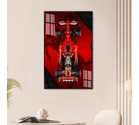 Panneau mural pour Lego Technic 42207 Ferrari SF-24 F1 voiture ou adultes, cadeau pour les amateurs de Lego Support mural de voiture, compatible avec Lego, support mural, uniquement (D)