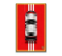 Panneau mural pour modèles de voiture LEGO, adapté pour Porsche 911 RSR 42096, idéal pour les amateurs de LEGO -- modèle non inclus. (D)