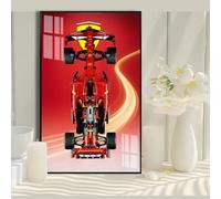 Panneau mural pour voiture Lego Technic 42207 Ferrari SF-24 F1 voiture ou adulte, cadeau pour les amateurs de support mural de voiture Lego, compatible avec Lego, support mural, uniquement (F)