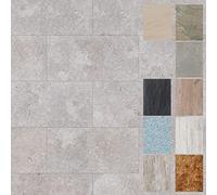 Panneau mural WellHome Aqua Travertino Bologna, Pack de 9 unités de 60x30 cm -Surface totale 1,62m2