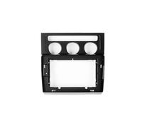 Panneau Navigation GPS Stéréo at AC Panneau Façade Écran 2Din 10 Pouces pour VW pour Touran 2004 2005 2006 2007 2008 CFCKHPTHAZ(Only Frame)