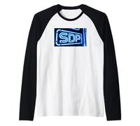Panneau néon Bleu SDP Manche Raglan