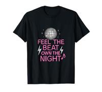 Panneau néon Disco Feel The Beat Own The Night T-Shirt