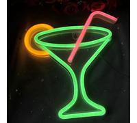 Panneau néon LED fait à la main pour décoration murale, cocktail, bar, hôtel, fête, club
