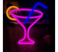 Panneau néon LED fait à la main pour décoration murale, cocktail, bar, hôtel, fête, club