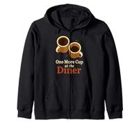 Panneau néon Midnight Diner Coffee Pancakes Highway Cadeau Sweat à Capuche