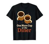 Panneau néon Midnight Diner Coffee Pancakes Highway Cadeau T-Shirt