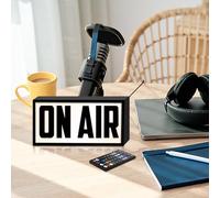 Panneau néon On Air - Diffusion en direct/enregistrement lumineux pour Twitch, Tiktok, YouTube Streamers/Gamers -On Air - Lumière LED pour studio chambre à coucher décoration de salle de jeux