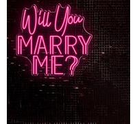 Panneau néon personnalisé Will You Marry Me pour chambre, bar, mariage, fiançailles, fête, maison, cadeau personnalisé pour elle