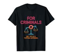 Panneau néon pour criminels Officer Pride Rose vif T-Shirt