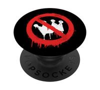 Panneau « No Kings Protest Stop » PopSockets PopGrip Adhésif