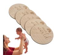 Panneau - Panneau de naissance, annonce de maman | Panneau en bois pour annonce de bébé, tableau commémoratif de bébé, pour photo d'hôpital, fête prénatale