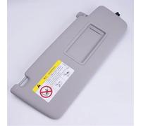 Panneau Pare-Soleil Panneau Pare-Soleil Avant Intérieur Voiture avec Miroir Maquillage Lumineux pour VW pour Tiguan Mk2 pour Touran pour ID-4 2021 2022 2023 2024(Gray Right)