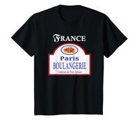 Panneau Paris France Vintage Artisan Pain Bakery T-Shirt