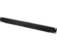 Panneau passe câbles demi brosse