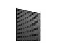 Panneau Perforé Mural 812,8x406,4 mm, 2 Panneaux Accessoires, pour Bureau Cuisine Maison Noir