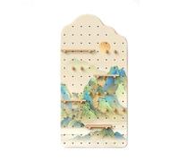 Panneau Perforé Mural, Kit De Rangement En Bois, Panneau De Rangement Modulaire Pour Bureau À Domicile (combinables)(Natural-d,60x120 cm)