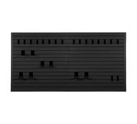 Panneau Perforé Panneaux muraux à lattes, panneaux perforés, organisateur mural for rangement de garage Pour Le Rangement Et L'Exposition