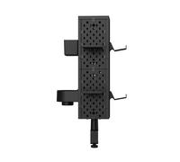 Panneau perforé, plque prf. pr gaming, ens. modul., mtge mur./bur., nr