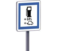 Panneau permanent Ce15h 700x700 c1 distribution de carburant gpl recharge électriques TALIAPLAST - 528422