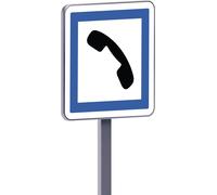 Panneau permanent Ce2b 700x700 c2 cabine téléphonique publique TALIAPLAST - 528453