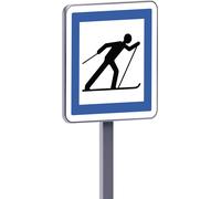 Panneau permanent Ce6b 700x700 c2 point de depart d un circuit de ski de fond TALIAPLAST - 528462