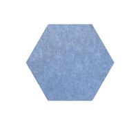 Panneau Photo Hexagonal En Feutre 6pcs Sound-absorbing Felt Wall Panel, Hexagonal Bedroom Soundproofing Board, Decorative (Color2)