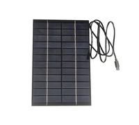 Panneau photovoltaïque permanent 4,2 W 12 V mettant en évidence la technologie polycristalline pour une exécution constante dans des conditions d'ombre pour la randonnée solaire