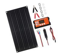 Panneau photovoltaïque permanent de 20 W - Forte résistance immunitaire pour l'entretien de la batterie dans des conditions difficiles - Panneau photovoltaïque permanent