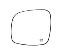 Panneau Plat Verre Rétroviseur Chauffant Avec Plaque Support Pour Dodge Pour Grand Pour Caravane 08-20 Verre Rétroviseur(La gauche)