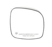 Panneau Plat Verre Rétroviseur Chauffant Avec Plaque Support Pour Dodge Pour Grand Pour Caravane 08-20 Verre Rétroviseur(Droit)