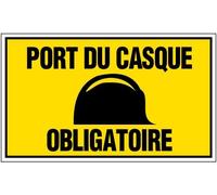 Panneau ''Port du casque obligatoire'' - NOVAP - 4160436
