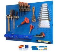 Panneau Porte outils mÃ©tallique 1200x600 mm struct Bleu G