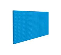 Simonrack Panneau porte-outils mural métallique 900x400 mm bleu perforé, fixations incluses