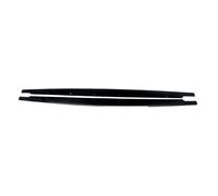 Panneau Porte Résistant Aux Jupe Latérale Voiture Jupe Latérale pour BMW E90 E92 E93 pour M3 2005-2013 Séparateur Panneau Imprimé Carbone Carrosserie Diffuseur(Glossly Black)