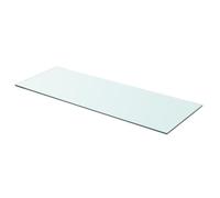 Panneau pour étagère en verre transparent 80 x 30 cm - VIDAXL - Contemporain - Design