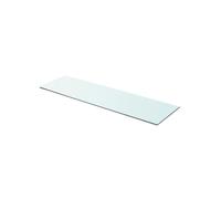 Panneau Pour Étagère Verre Transparent 90 X 25 Cm